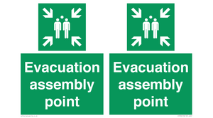 Evacuation assembly point
